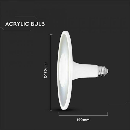 V-TAC LED Bulb 11W 120mm for Socket E27 Natural White 900lm