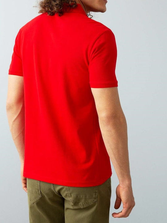 U.S. Polo Assn. Men's Short Sleeve Blouse Polo Red