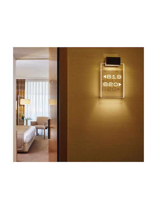 VK Lighting Φωτιστικό Τοίχου LED Διάφανο 15x10εκ. VK Lighting Φωτιστικό Τοίχου LED Διάφανο 15x10εκ.