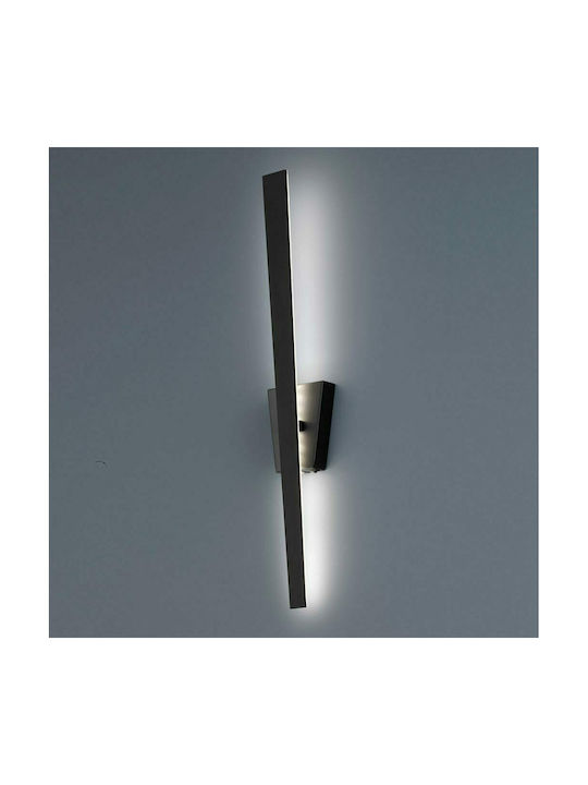 Trio Lighting Zita Modern Lamp Wall with Integrated LED and Warm White Light Black 10x60x60cm