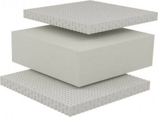 Dunlopillo Plus Semi-double Anatomic Saltea Latex / Spumă 110x200x25cm