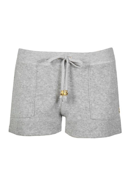Women's Terry Sporty Shorts Grey Melange