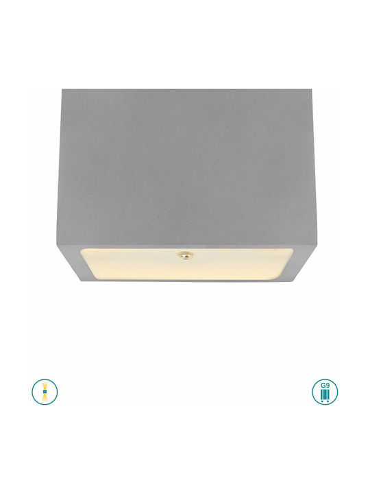 Globo Lighting Timo Lamp Wall Gray Globo Lighting Timo Lamp Wall Gray