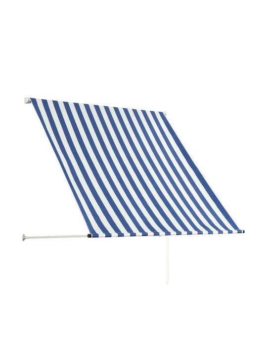 vidaXL Τέντα Βεράντας Μπλε 1x1.5m