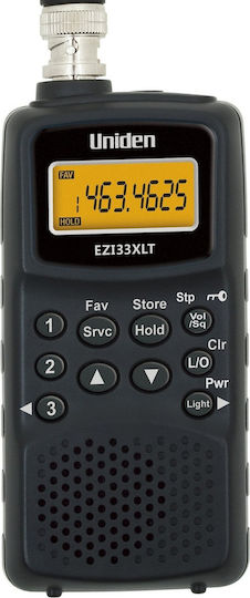 Uniden EZI33XLT UHF/VHF Wireless Transceiver Black