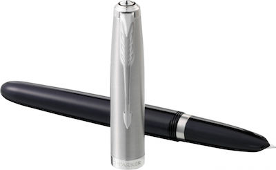 Parker Writing Pen Medium Black with Blue Ink