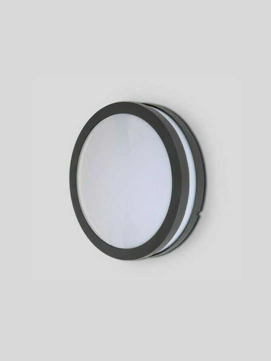 Lutec Titan Wall-Mounted Outdoor Ceiling Light E27 IP54 9.5x26x26εκ.