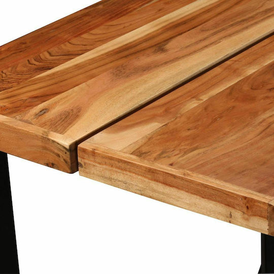 Set Bar Exterior 7 Piese Lemn Masiv De Acacia / Lemn Reciclat