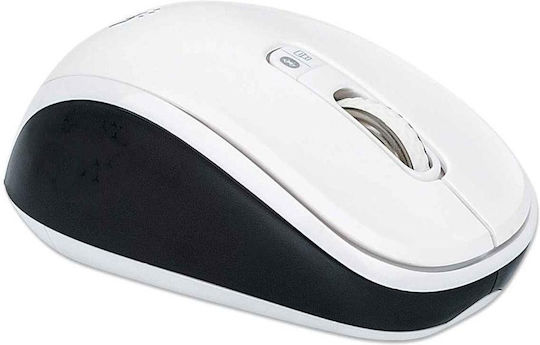Manhattan 179645 Dual-Mode Безжичен Bluetooth Мишка Бял