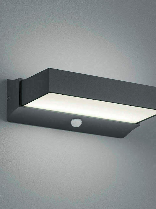 Trio Lighting Cuando Wall-Mounted Outdoor Ceiling Light LED IP54 11W with Warm White Light Double Beam 23x7εκ.
