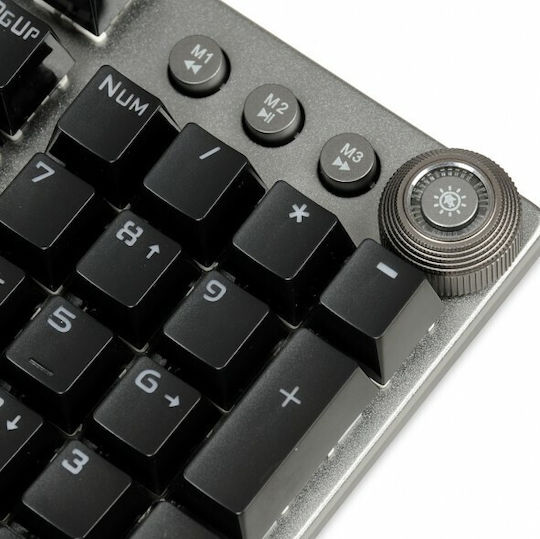 iBox Aurora K-4 Gaming-Technik Tastatur mit KRGD Rot Schalter und RGB-Beleuchtung (Englisch US)
