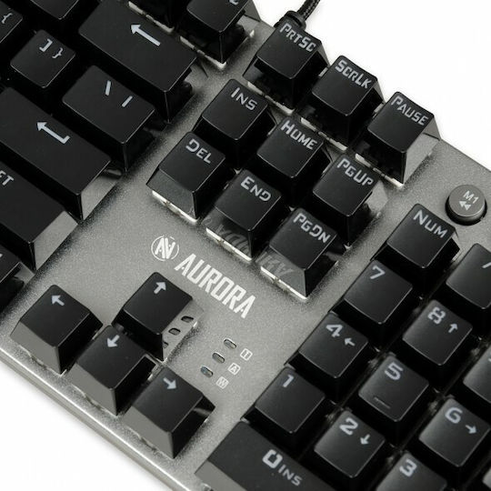 iBox Aurora K-4 Gaming-Technik Tastatur mit KRGD Rot Schalter und RGB-Beleuchtung (Englisch US)