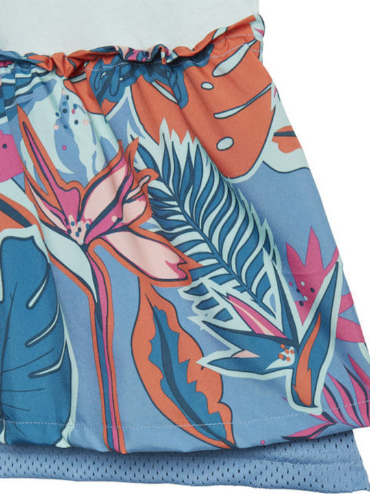 Rochie pentru Copii Mâneca scurta Albastru deschis