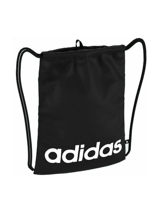 Adidas Linear Unisex Τσάντα Πλάτης Γυμναστηρίου Μαύρη