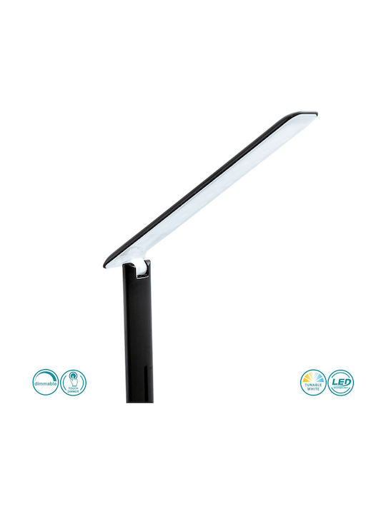Eglo Caupo LED Office Lamp Foldable in Black Color