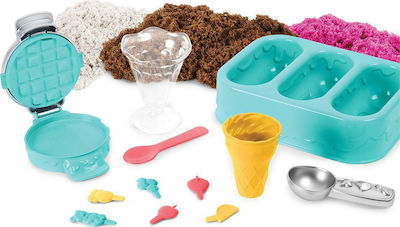 Spin Master Kinetic Sand Scents Ice Cream Treats Playset für Kinder ab 3+ Jahren