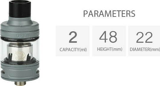Eleaf Ello Mini Verdampfer für Elektronische Zigaretten 2ml 22mm Grey