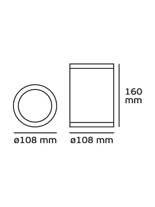 VK Lighting Spot de Exterior E27 în Culoare Maro 75169-281997