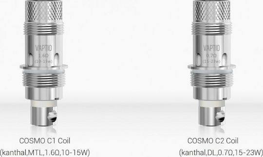 Vaptio Cosmo Coil C1 Съпротивление на Електронни Цигари 1.6ohm (МТЛ) 1бр