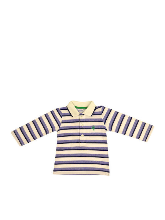 Mayoral Kids Polo Long Sleeve Multicolour