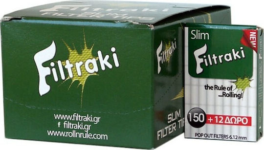 Filtraki Филтърни Накрайници Обикновени 6.1мм 162x18бр