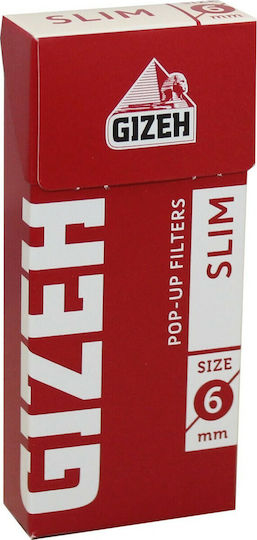 Gizeh Pop Up Vată pentru țigări Simplu 6mm 102x1buc