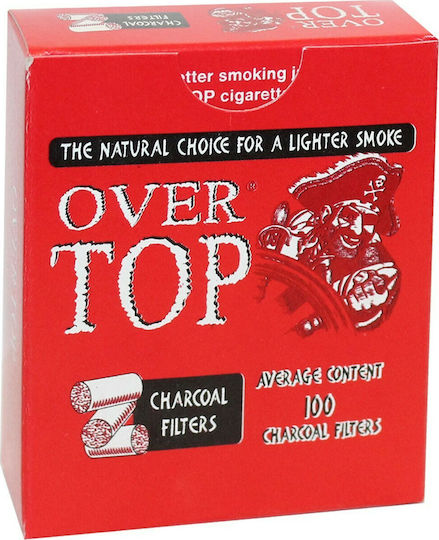 Over Top Regular Ενεργού Άνθρακα 100 Φιλτράκια