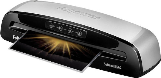 Fellowes Πλαστικοποιητής Saturn 3i Επιτραπέζιος για A4 125 microns