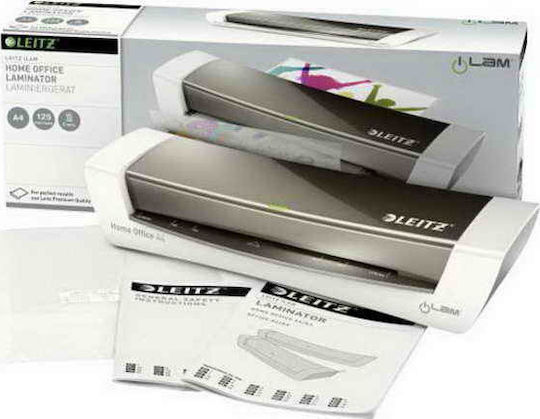 Leitz ilam Home Office Desktop A4 Laminator Grey 73680012