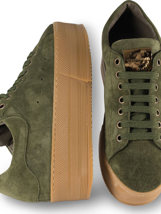 Flatforms Sneakers Khaki