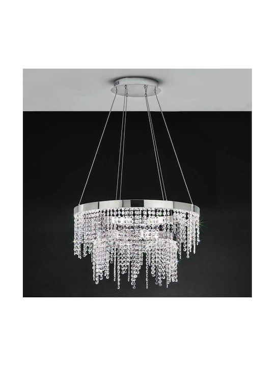 Eglo Antelao Полилей LED с Прозрачни Кристали 39281