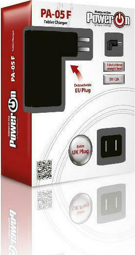 Power On Universelles Netzadapter 5V 2A mit Leistung 10W mit Steckerset (17816)