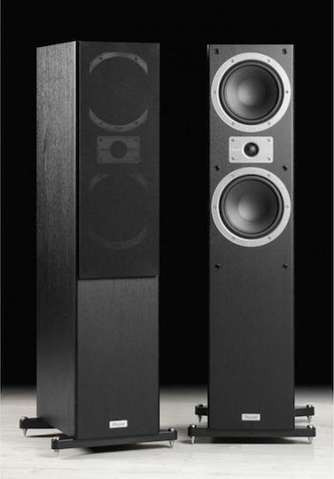 Magnat Tempus 55 1452101 Paar Hi-Fi Lautsprecher Boden 150W 2.5 Anzahl von Fahrern B20xT32xH88cm. Schwarz