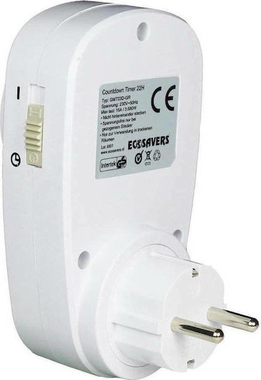 Ecosavers Mechanischer Zeitschaltsteckdose Täglicher Mit Rückwärtszähler