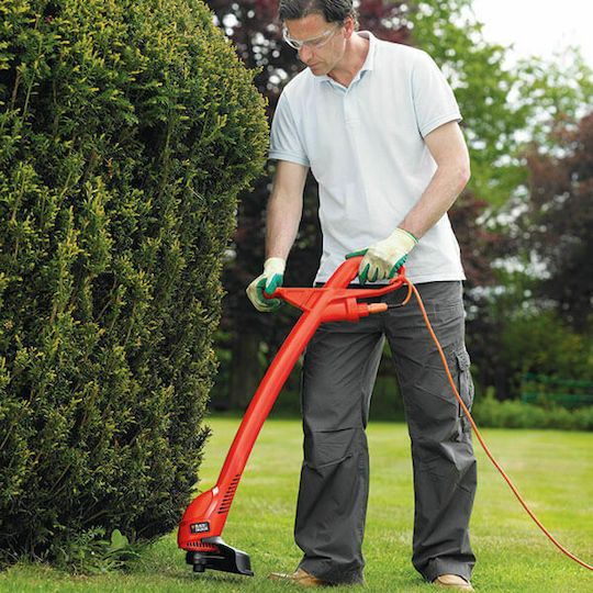 Black & Decker Ηλεκτρικό Χορτοκοπτικό Ώμου / Χειρός 300W 1.55kg