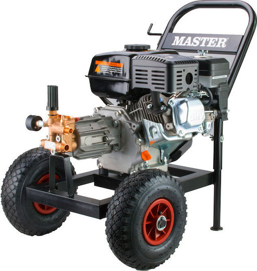Master RW 220AR Hochdruckreiniger Benzin 404cc 14hp mit Druck 220bar und Metallpumpe
