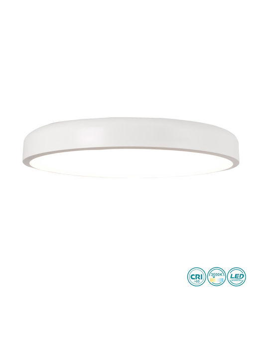 Faro Barcelona Cocotte Round Outdoor LED Panel 42W with Warm White Light Diameter 55cm