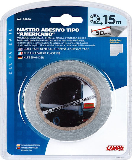 Lampa Μονωτική Ταινία 50mm x 15m Γκρι