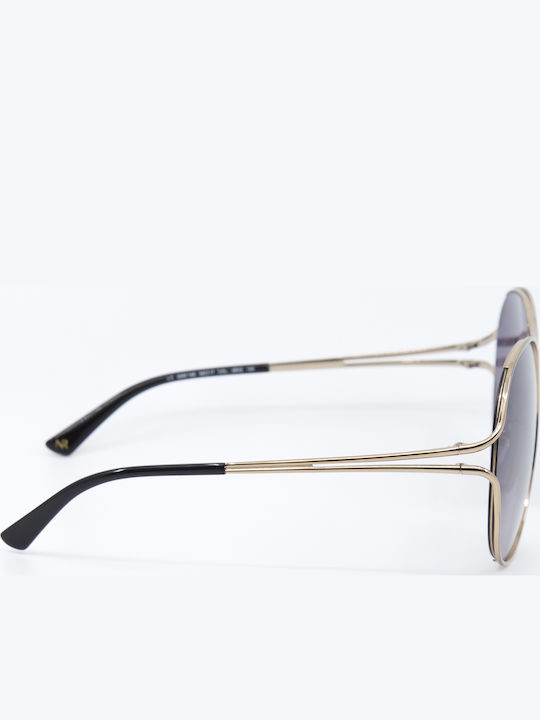 Nina Ricci Women's Sunglasses with Gold Metal Frame SNR168 08H2