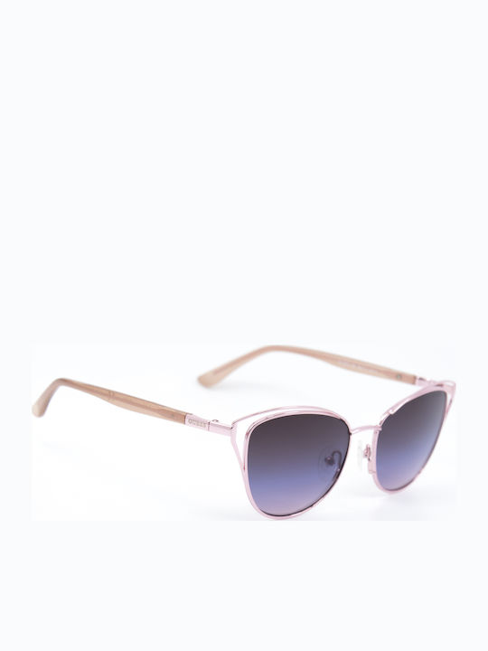 Guess Women's Sunglasses with Rose Gold Metal Frame GU7573 28Z