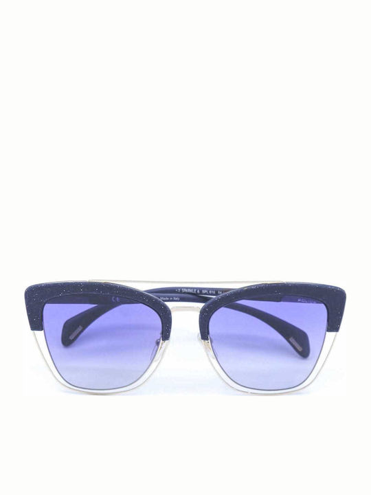 Police Women's Sunglasses with Navy Blue Frame SPL618 0594