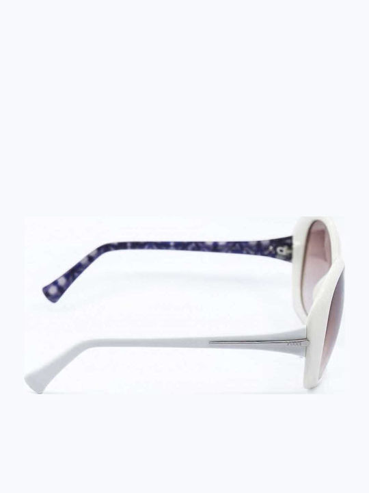Emilio Pucci Women's Sunglasses with Beige Plastic Frame and Beige Gradient Lens EP638S 109