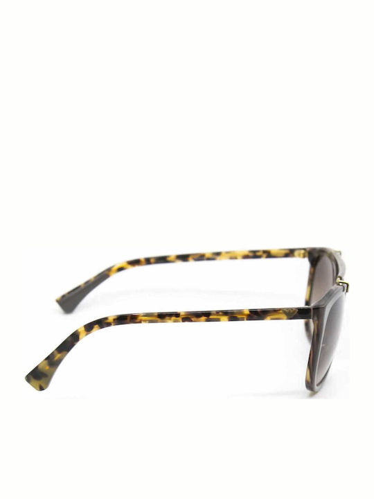 Emporio Armani Women's Sunglasses with Brown Plastic Frame and Brown Lens EA4039 526513