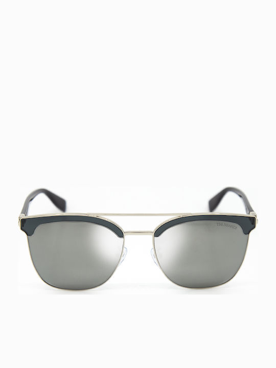 Trussardi Unisex Sunglasses with Black Frame STR305 579X