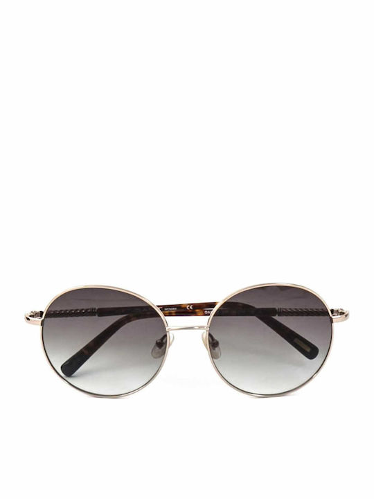 Gant Women's Sunglasses with Gold Metal Frame and Gray Gradient Lens GA8038 32P