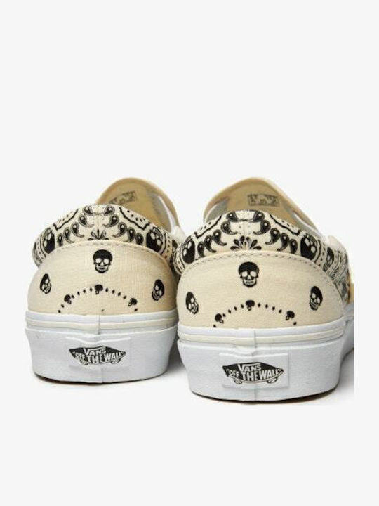 Bandana Classic Women's Canvas Slip-Ons Classic White/Black