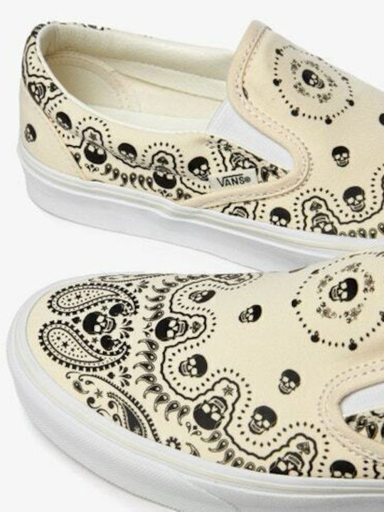 Bandana Classic Women's Canvas Slip-Ons Classic White/Black