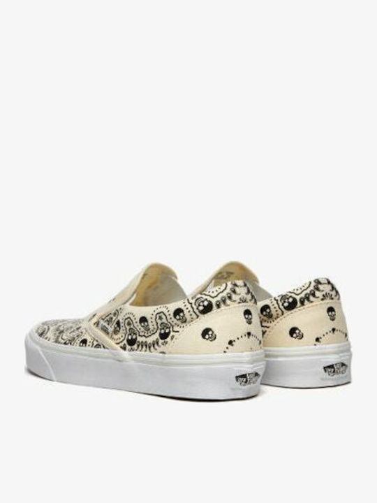 Bandana Classic Women's Canvas Slip-Ons Classic White/Black