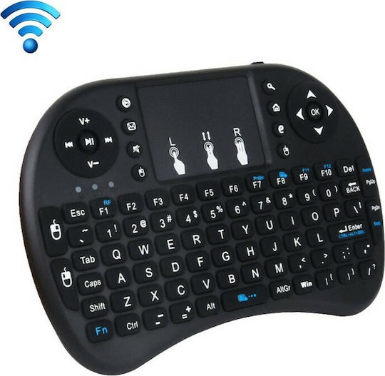 Kabellos Tastatur mit Touchpad Englisch US