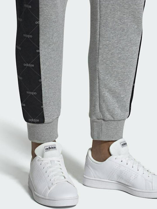 Adidas Advantage Unisex Sneakers Λευκά 